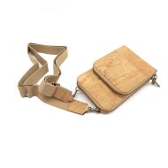 Listonoszka crossbody z paskiem CLASSIC korkowa 7p - 5