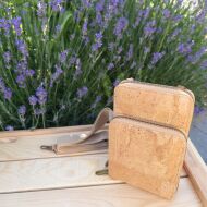 Listonoszka crossbody z paskiem CLASSIC korkowa 7p - 2