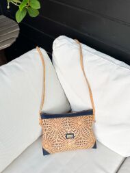 Listonoszka crossbody MODERN korkowa 3p - 3