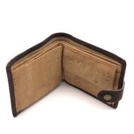 Portfel CLASSIC męski korkowy BRĄZ 11p - 3