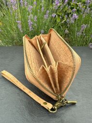 Portfel z paskiem CLASSIC damski korkowy 14p - 2