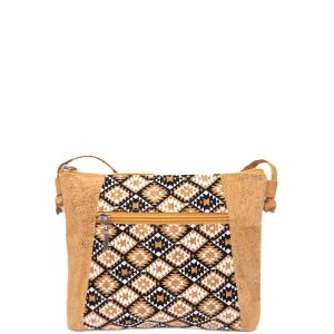 Listonoszka crossbody FOLK korkowa 2p