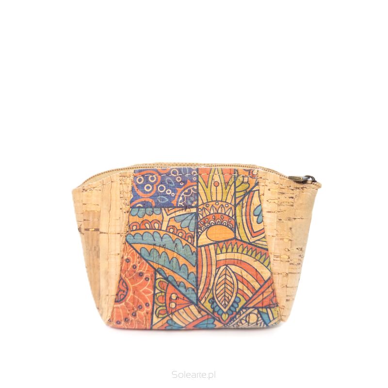 Portmonetka FOLK korkowa 12cm