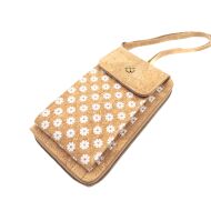 Listonoszka crossbody z paskiem MARGARIDA korkowa 8p - 5