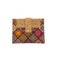 Portfel FOLK CUADRADO slim FIT korkowy 7p - 3