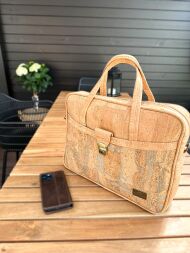 Torba na laptopa teczka MARMORE korkowa 4p - 3