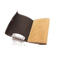Portmonetka etui na klucze CLASSIC korkowa 3p - 3