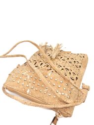 Listonoszka crossbody ORO korkowa 4p - 3