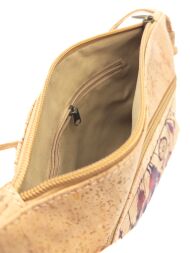 Listonoszka crossbody FOLK korkowa 4p - 4