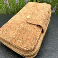 Portfel ORO damski korkowy 19p - 2