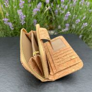 Portfel ORO damski korkowy 19p - 6