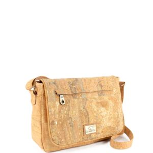 Listonoszka crossbody MARMORE korkowa 5p