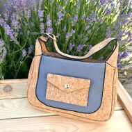 Listonoszka crossbody CLASSIC korkowa 3p - 2