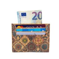 Portfel FOLK CUADRADO slim FIT korkowy 7p - 5
