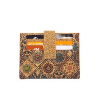 Portfel FOLK CUADRADO slim FIT korkowy 7p - 6