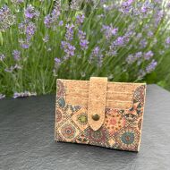 Portfel FOLK slim FIT korkowy 7p - 3