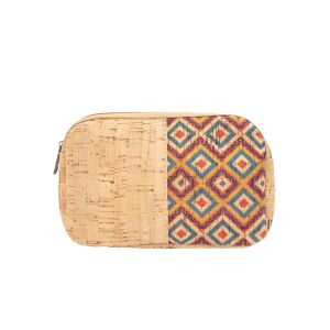 Kosmetyczka portmonetka FOLK korkowa 16 cm Quadra
