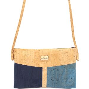 Listonoszka crossbody COLORE korkowa 3p