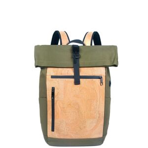 Plecak podróżny / na laptopa CLASSIC korkowy 9p