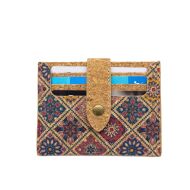 Portfel FOLK CUADRADO slim FIT korkowy 7p - 3