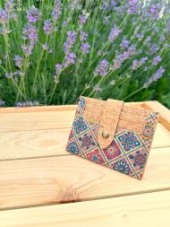 Portfel FOLK slim FIT korkowy 7p - 2