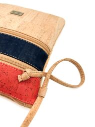 Listonoszka crossbody COLORE korkowa 4p - 4