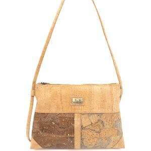 Listonoszka crossbody MARMORE korkowa 3p