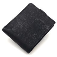 Portfel CLASSIC męski korkowy CZERŃ 11p - 4