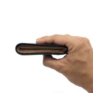 Portfel CLASSIC męski korkowy CZERŃ 11p - 5