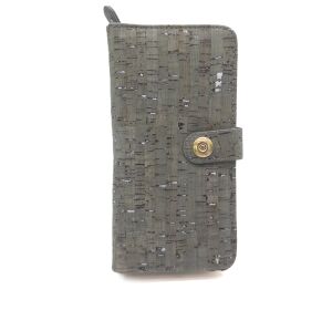 Portfel marmurkowy ORO damski korkowy 19p