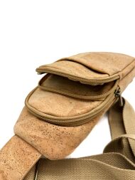 Nerka saszeta crossbody CLASSIC korkowa 5p - 5