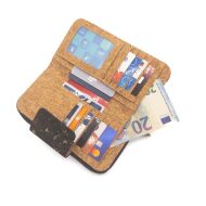 Portfel ORO damski korkowy 19p - 2