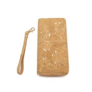 Portfel z paskiem ORO damski korkowy 14p - 6