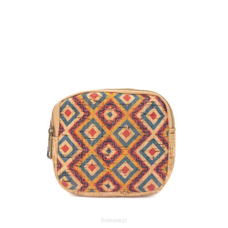 Portmonetka FOLK korkowa 10cm