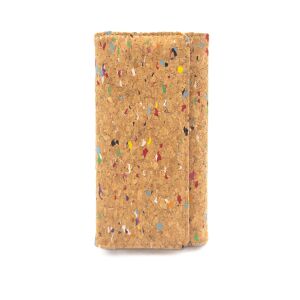 Portfel CONFETTI damski korkowy 21p