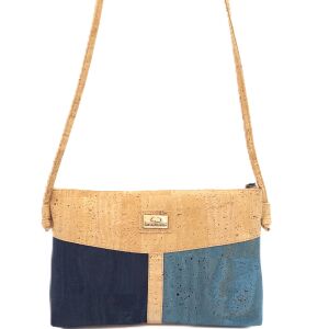 Listonoszka crossbody COLORE korkowa 3p