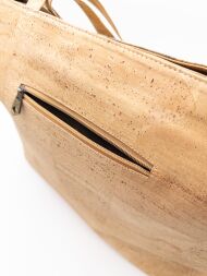 Torebka shopperka MARMORE korkowa 4p - 4