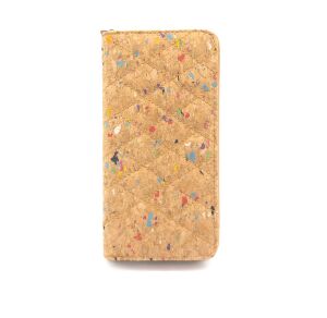 Portfel z paskiem CONFETTI damski korkowy 14p