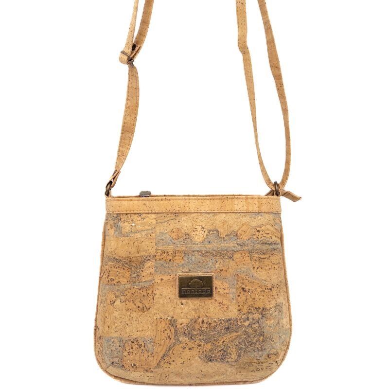 Listonoszka crossbody MARMORE korkowa 3p