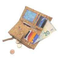 Portfel CONFETTI damski korkowy 12p - 3