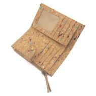 Portfel CONFETTI damski korkowy 12p - 4