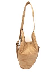 Plecak crossbody 2 w 1 MARMORE korkowy 5p - 8